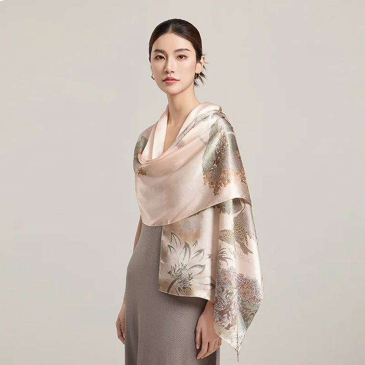 Premium Real Silk Neck-scarf