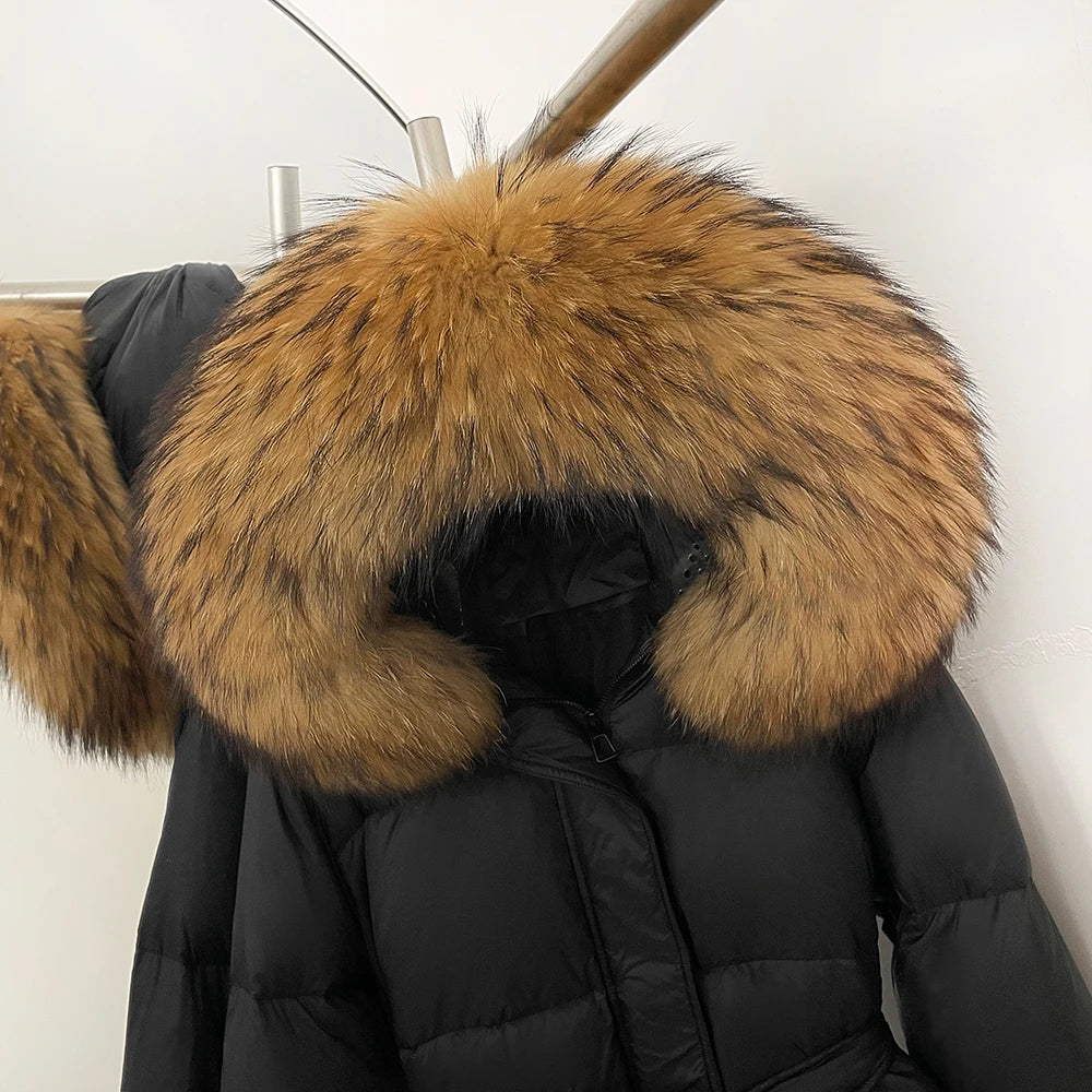 Fluffy Hooded Fur Collar Jacket