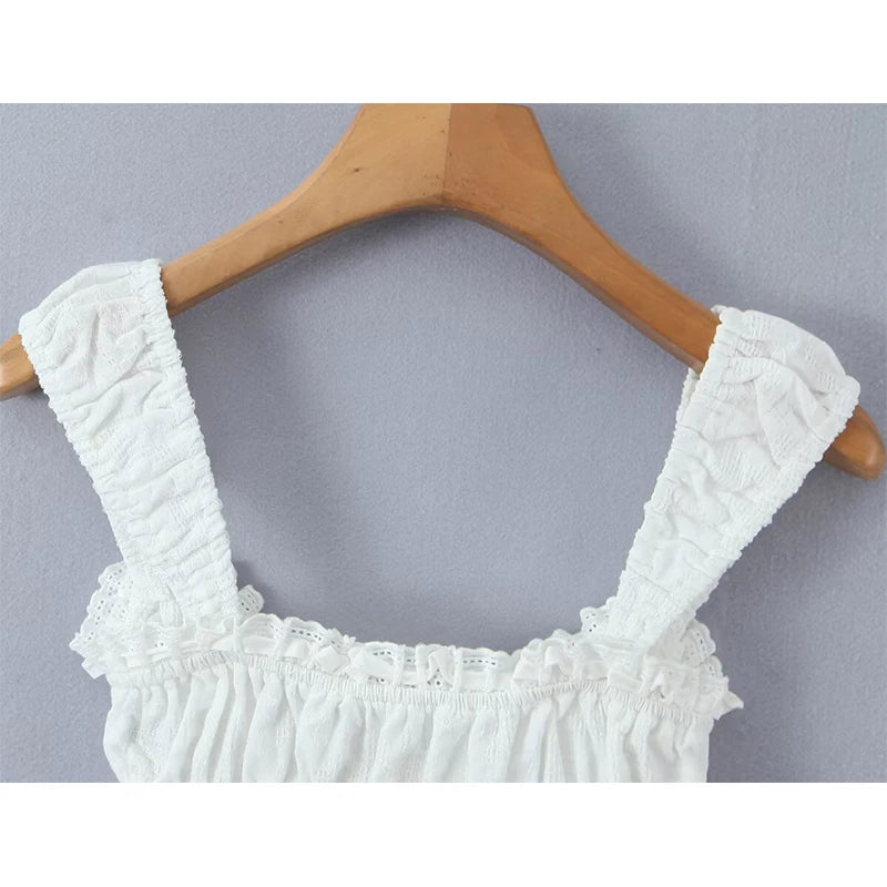 Light Luxury Cotton Crop Top