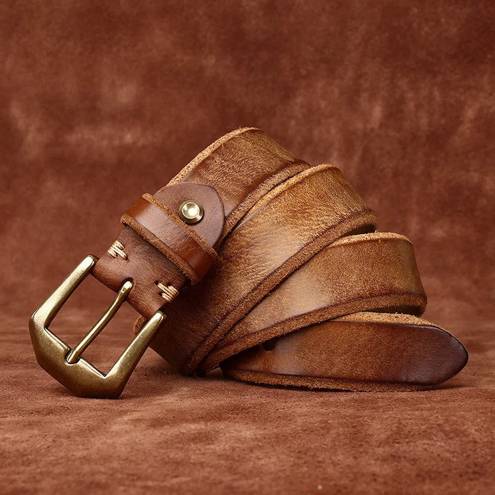 Top-layer Cowhide Leather Belt