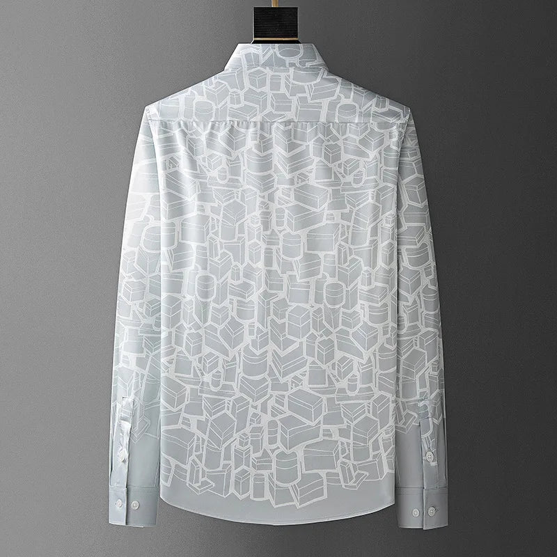Luxury Non-Ironing Silk Shirt