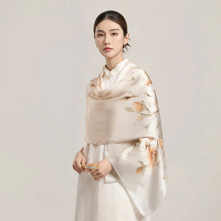 Premium Real Silk Neck-scarf