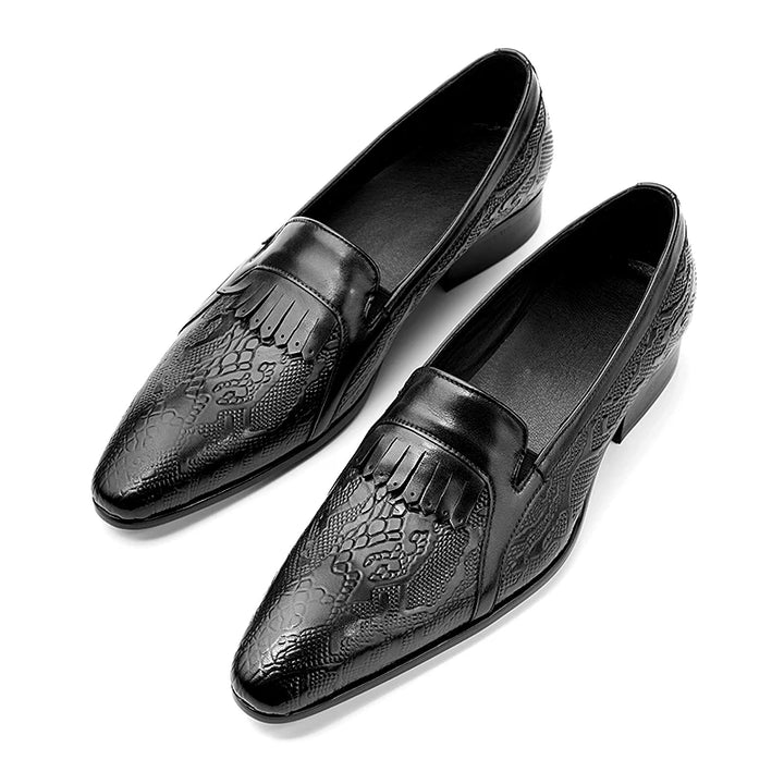 Elegant Men's Business Leather Loafers