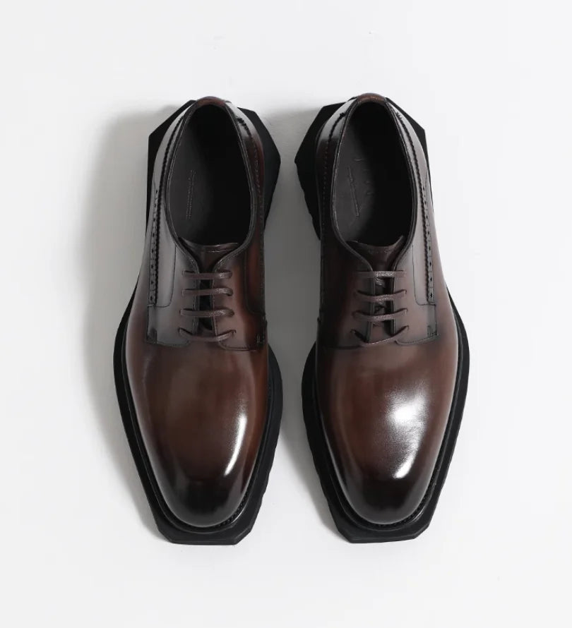 High-End Square Toe Formal Shoes