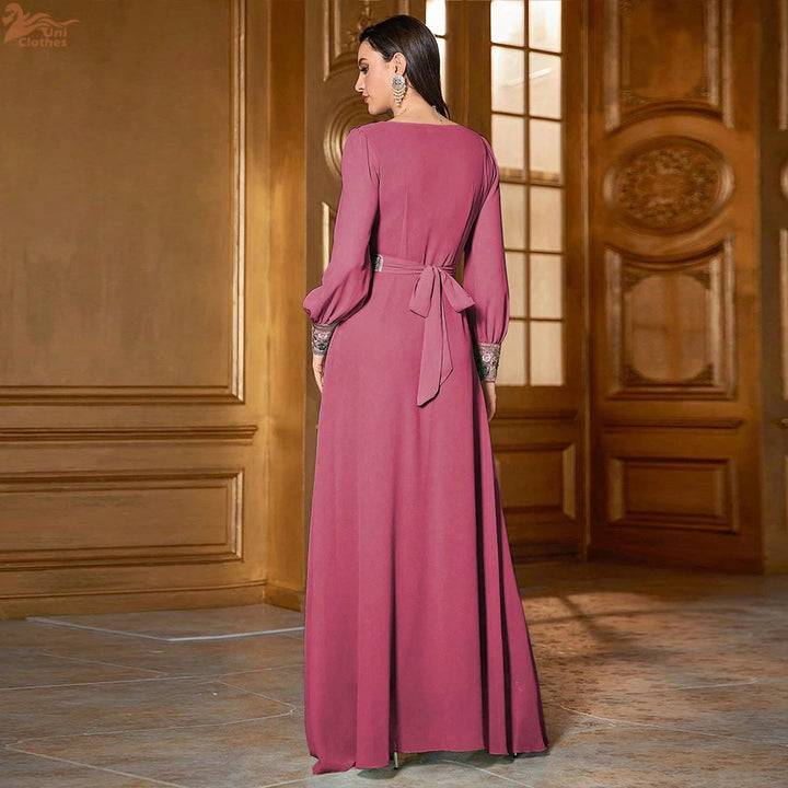 Turkish Embroidered Abaya Dress