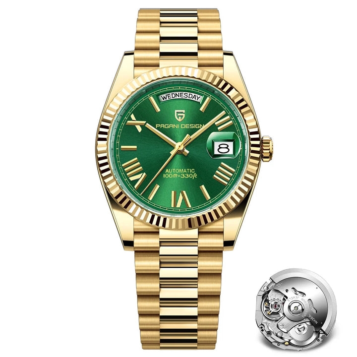 Luxury Automatic Sapphire Glass Watch