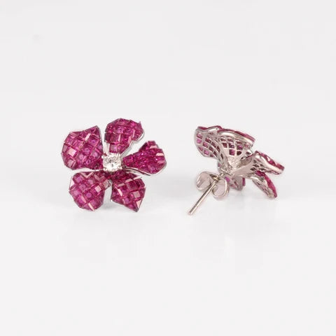 Fine Sterling Silver Studs Earrings