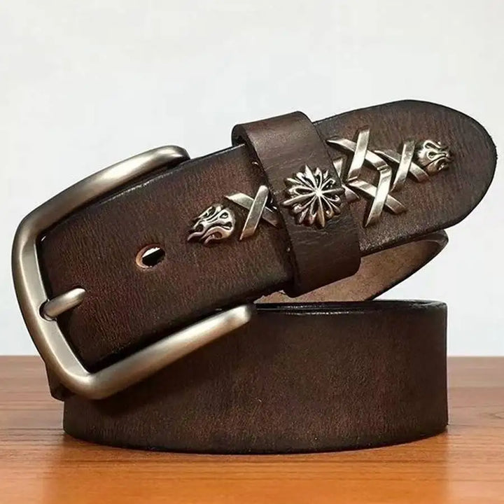 Genuine Cowhide Leather Casual Wear Belt