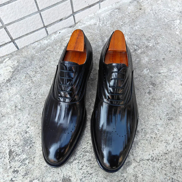 Premium Round Toe Style Leather Shoes