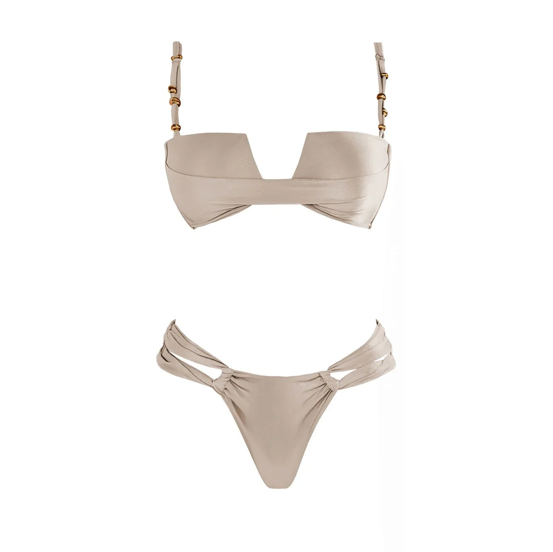 Elegant 3-Piece Cover-Up Bikini