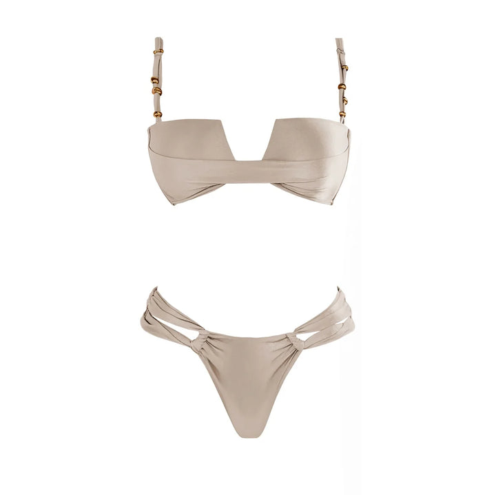 Elegant 3-Piece Cover-Up Bikini