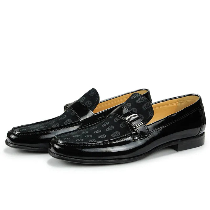 Breathable Cowhide Leather Soft Loafers