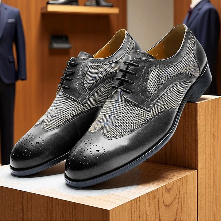 Premium Wingtip Business Shoes