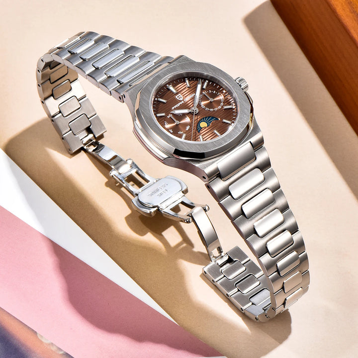 Luxury Sapphire Waterproof Wristwatch