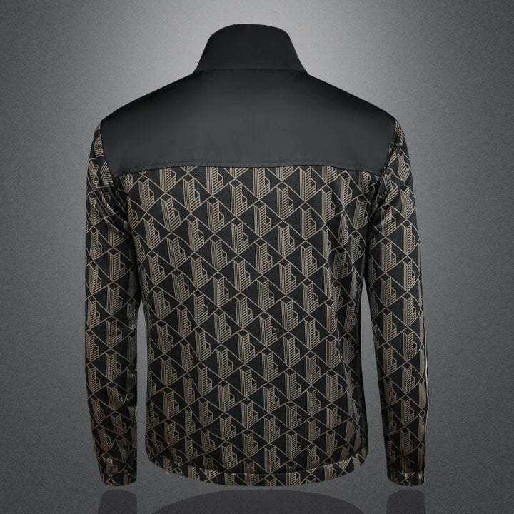 Luxury Stand Collar Slim Fit Jacket