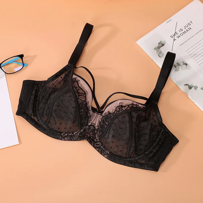 Luxury Full Cup Plus Size Lace Bra