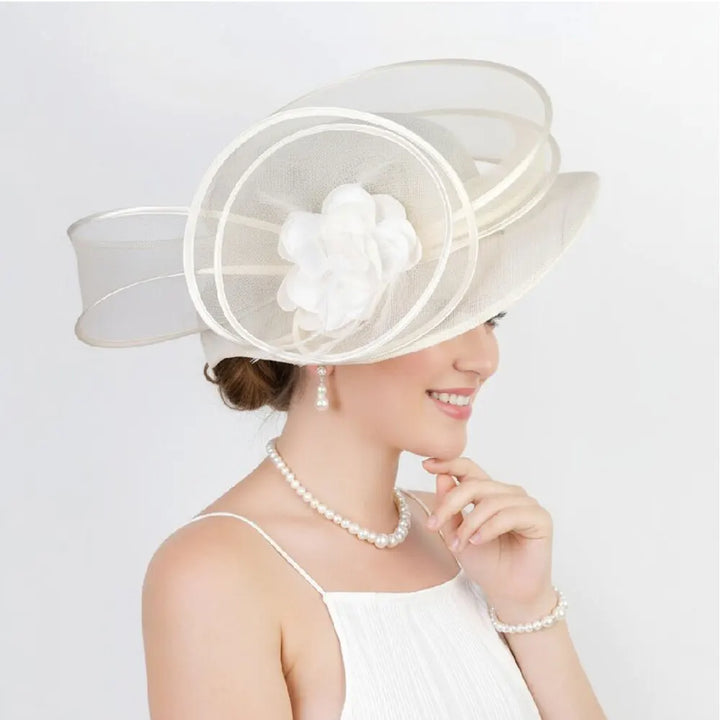 Royal Mesh Veil Hat