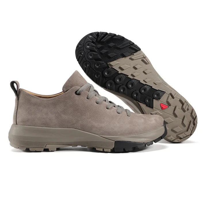 Trendy Real Leather Hiking Shoes