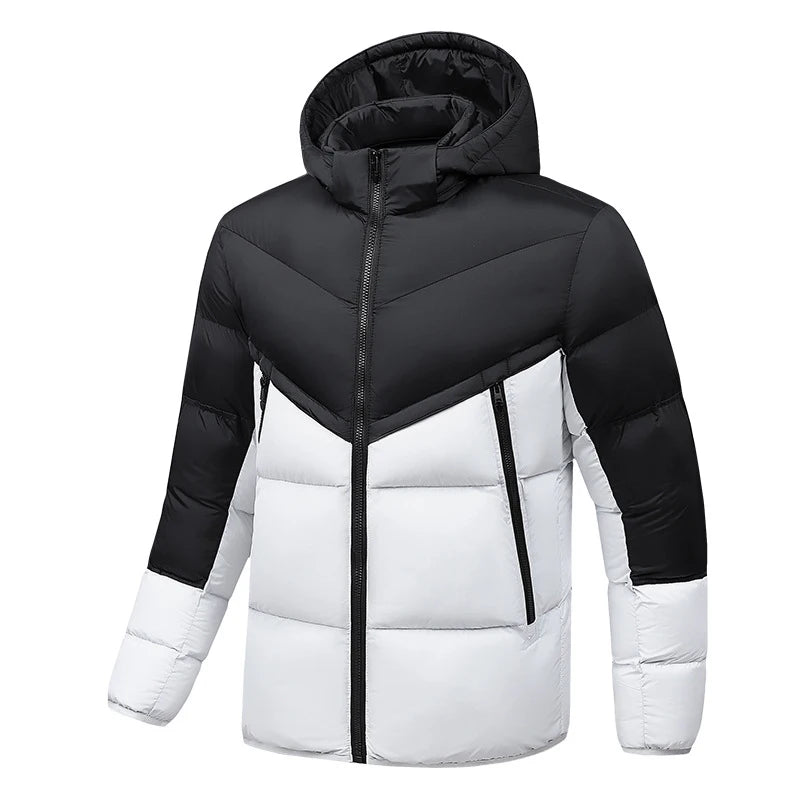 Elegant Thermal Padded Windbreaker Jacket