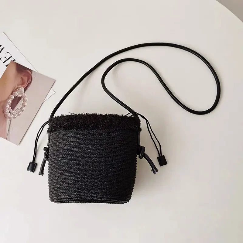 Classic Mini Paper Straw Tote Bag