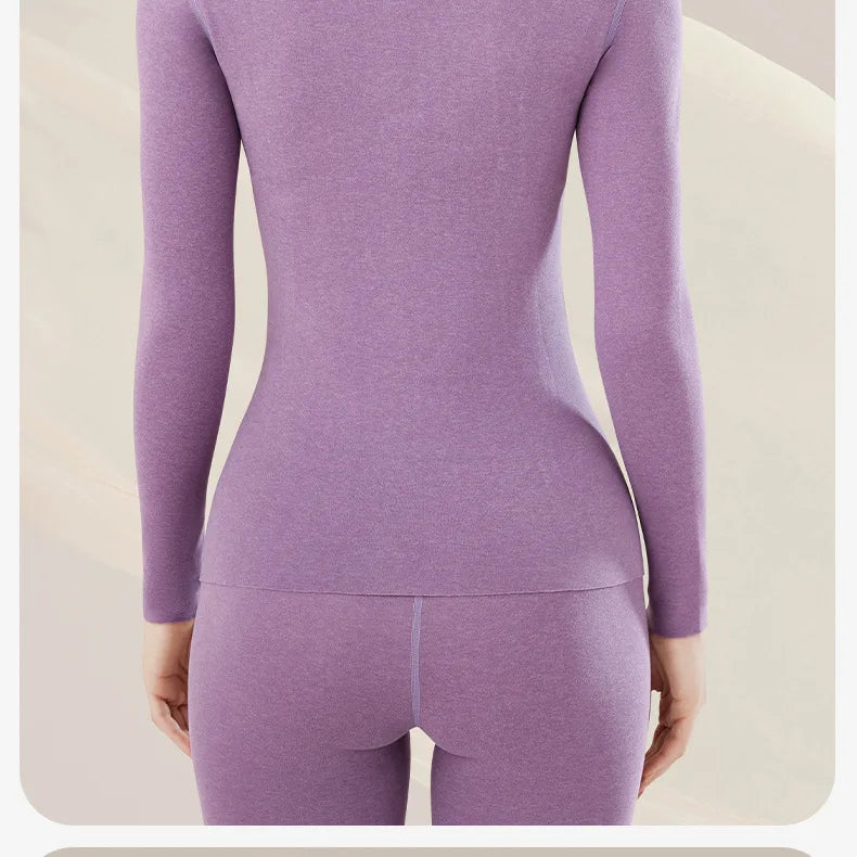 Seamless Thermal Wool Underwear Set