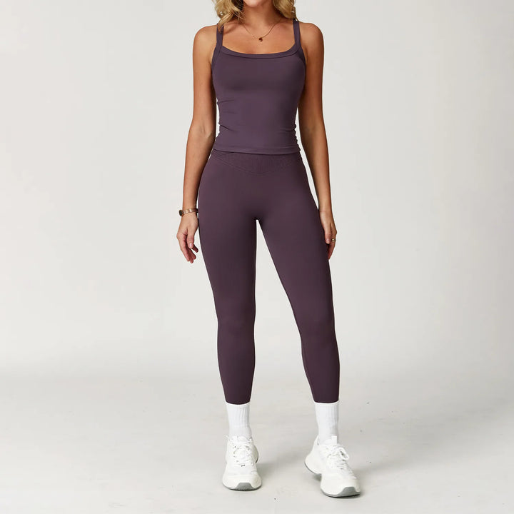 High Waist Fitness Sportswear Set