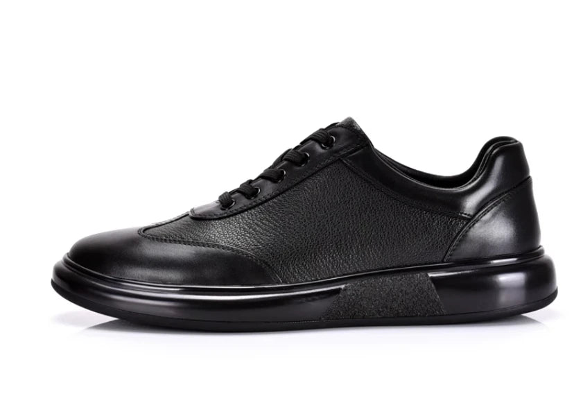 Regal Lace-Up Cowhide Leather Sneakers