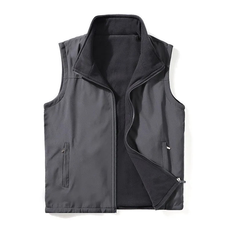 Thermal Fleece Softshell Vests