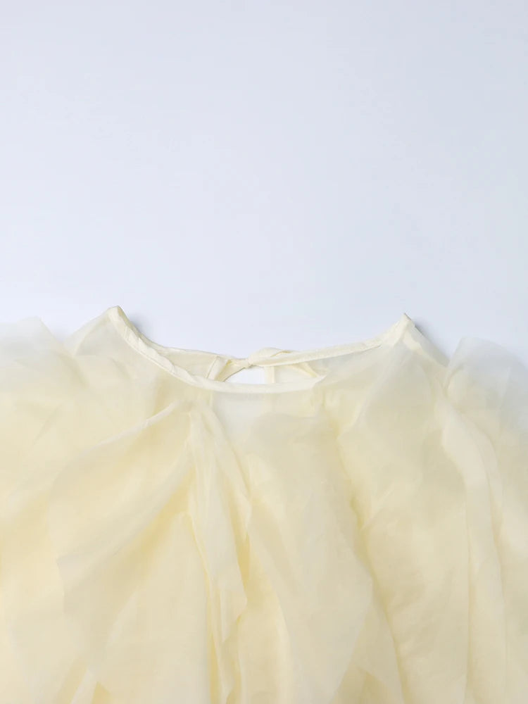 Stylish Ruffles Fashion Blouse