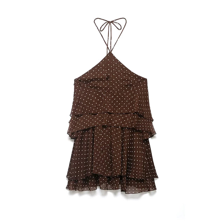 Lovely Ruffle Layered Mini Dress