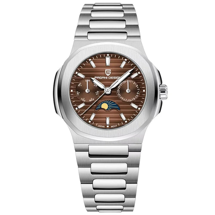 Luxury Sapphire Waterproof Wristwatch
