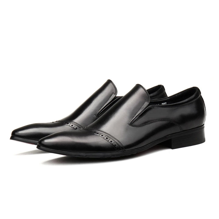 Gentleman Carved Slip-On Shoes