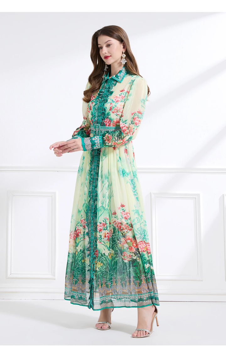 Lovely Waist-slimming Holiday Dress