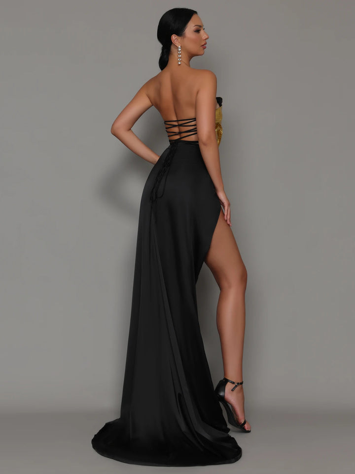 Effortlessly Stylish Two Pieces Maxi Dress
