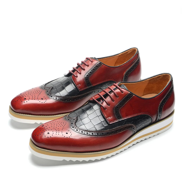 Modern Wingtip Derby Shoes