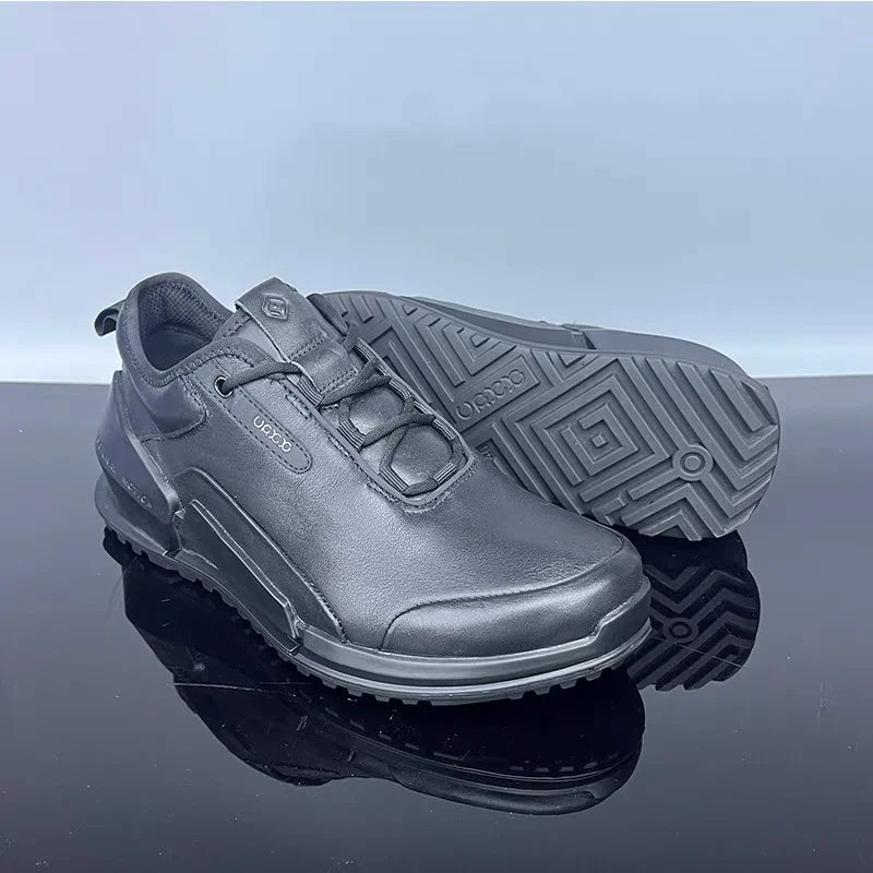 Durable Real Leather Hiking Shoes