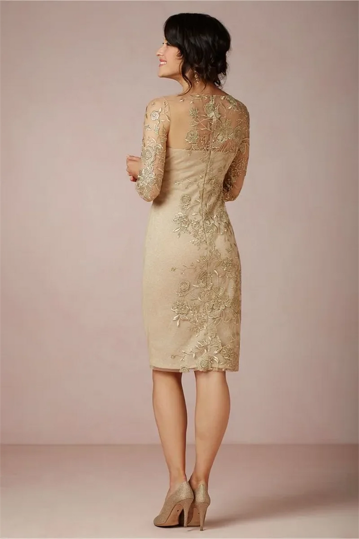 Charming Appliques Mother Of Bride Dress