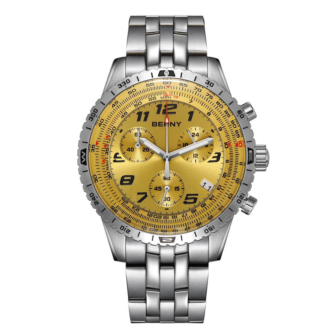 Stylish Sapphire Luminous Quartz Watch