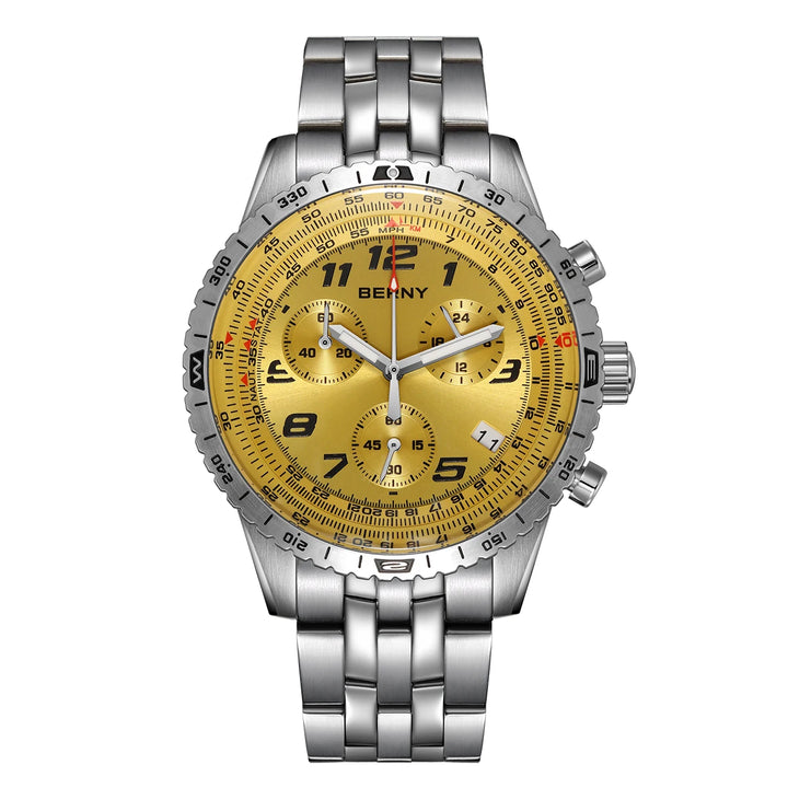 Stylish Sapphire Luminous Quartz Watch