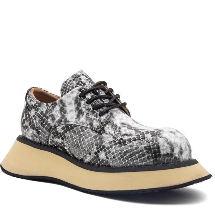 Classic Big Head Derby Shoes