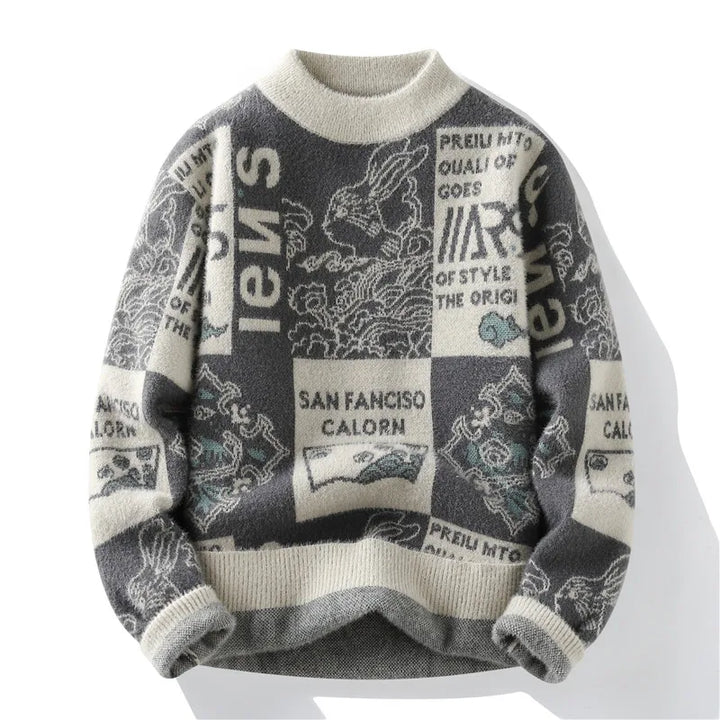 Snazzy Casual Hip Hop Sweater