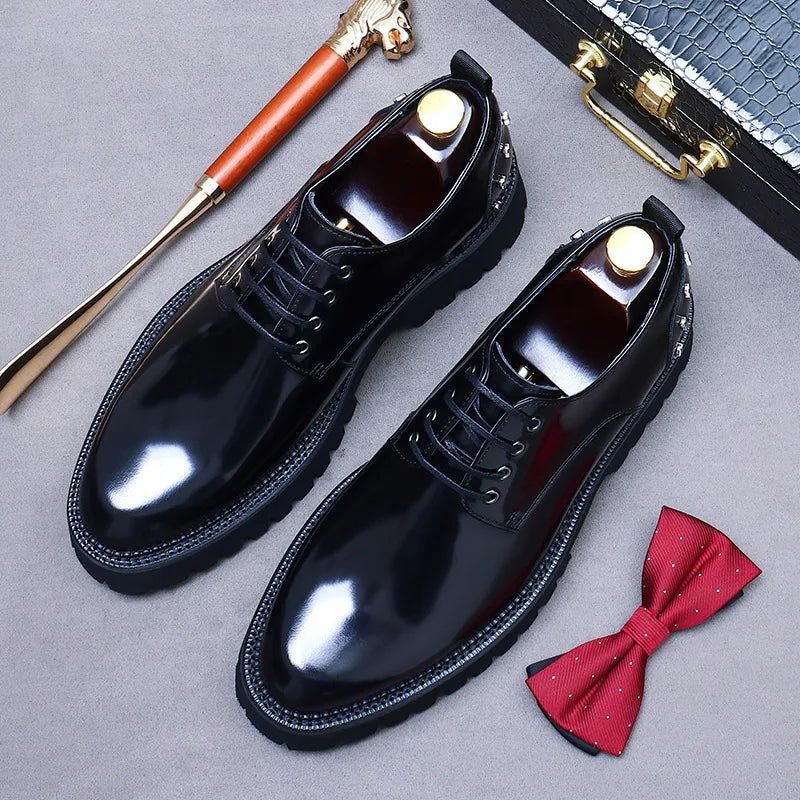 Smooth Cowhide Leather Dress Shoes