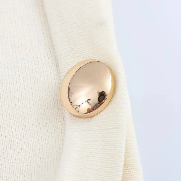 Graceful Side Buttons Knitted Vest