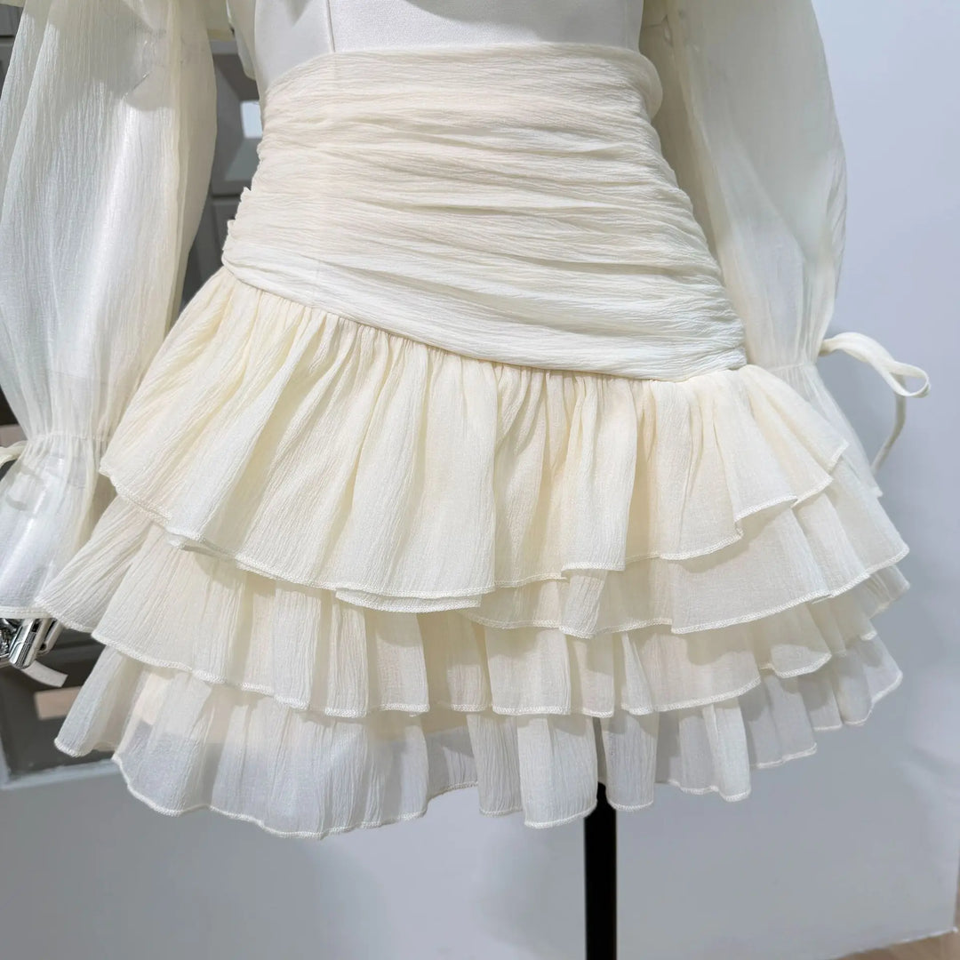 Fashionable Off Shoulder Mini Dress