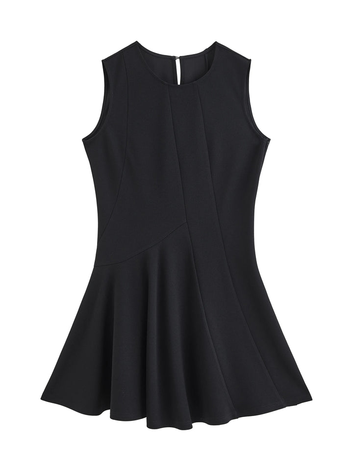 Effortlessly Resplendent Fitted Mini Dress