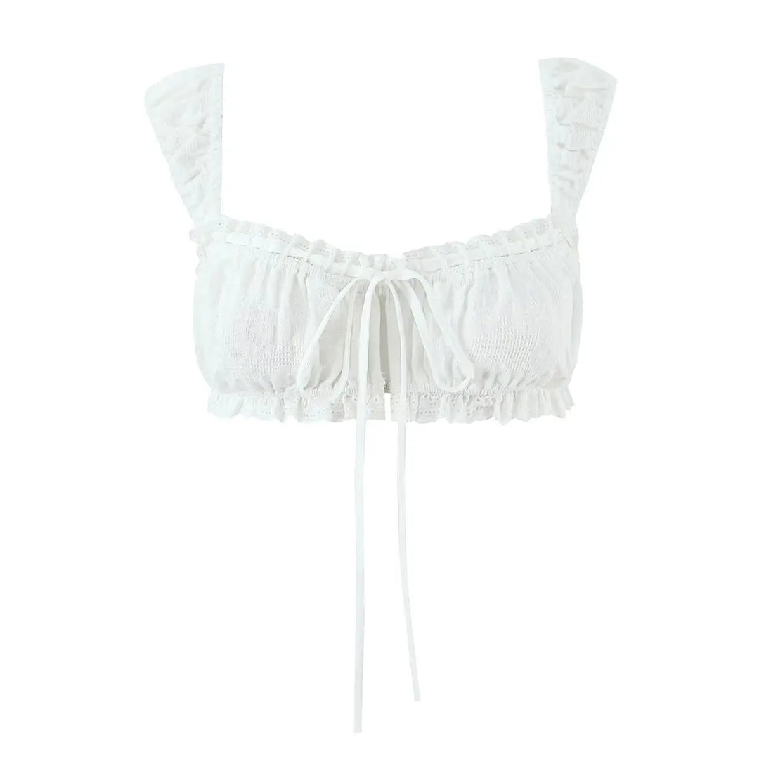 Light Luxury Cotton Crop Top