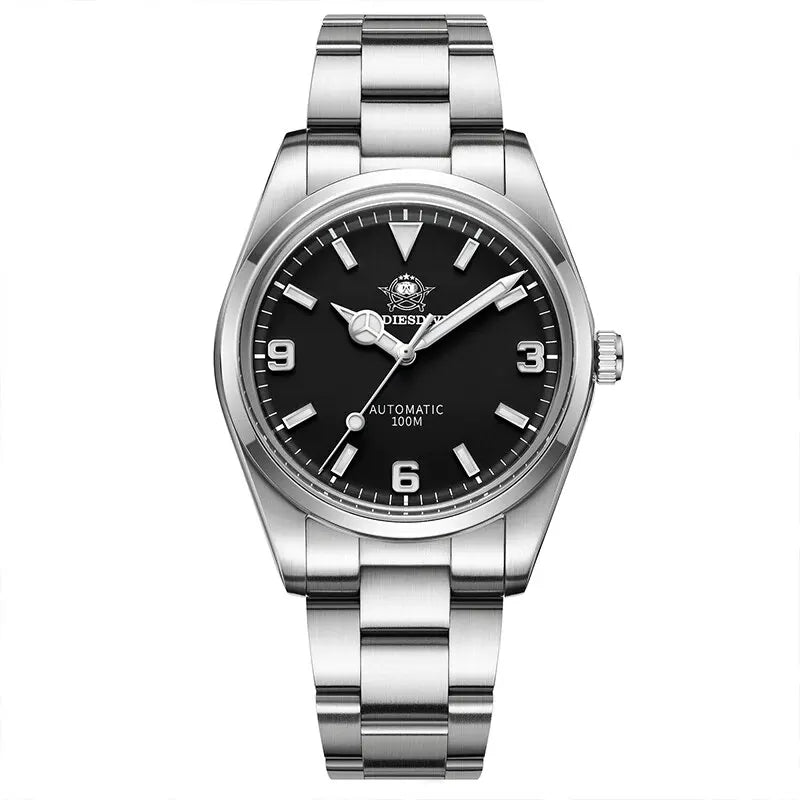 Luminous Bubble Mirror Analog Watch