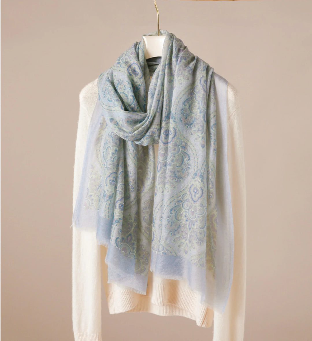 Everyday Pashmina Tassels Warm Scarf