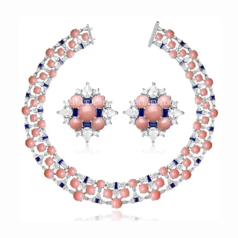 Unique Gemstone Choker Necklace