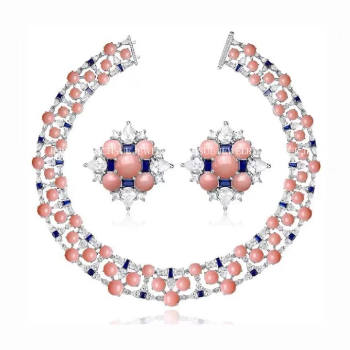 Unique Gemstone Choker Necklace